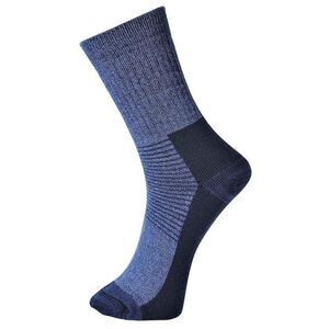 Portwest Unisex Adult Thermal Socks / Blue